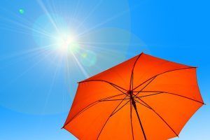 Zomer, Heet, zon, Warmte