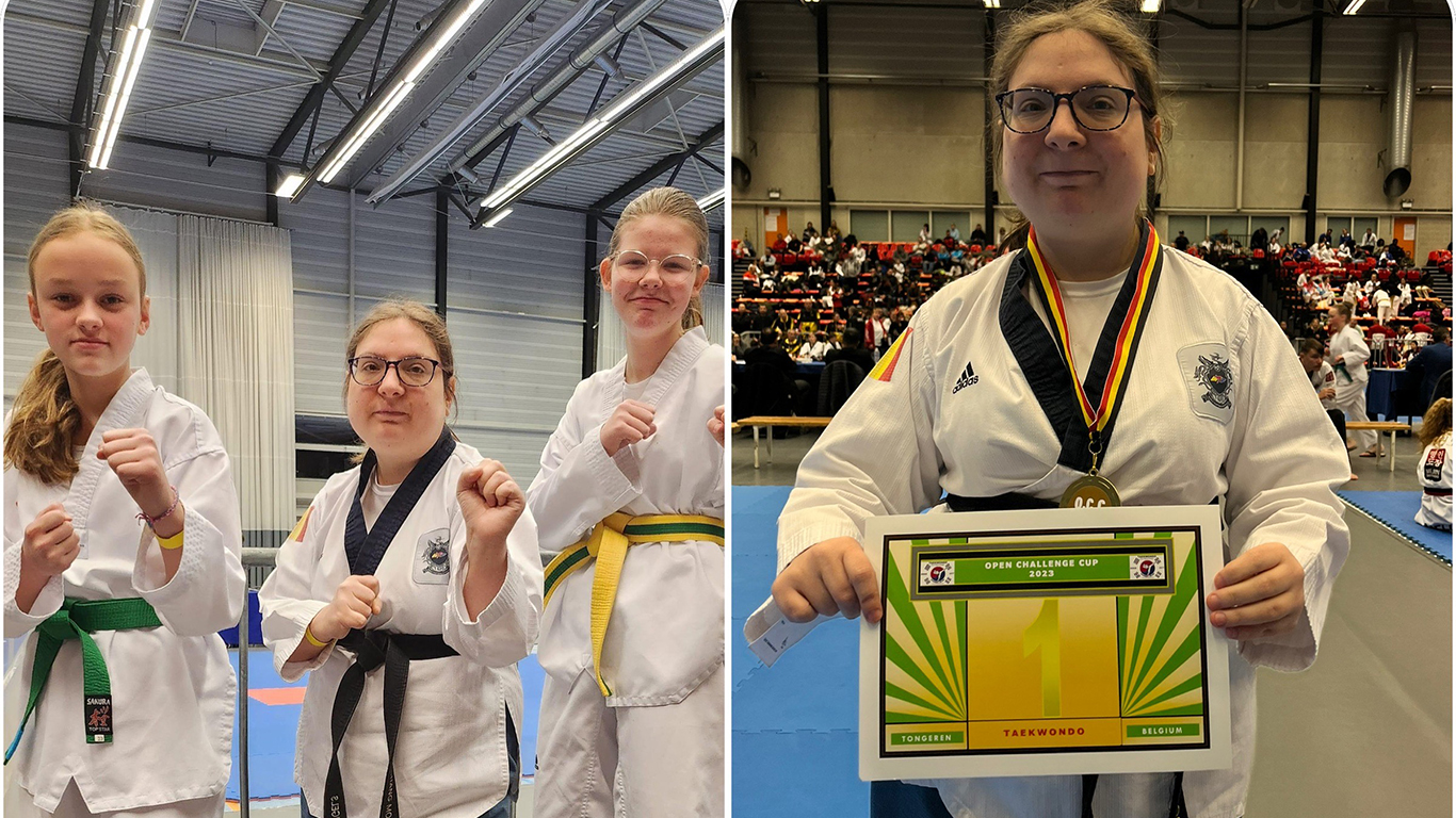 Actualités régionales Hoogeveen |  Growsports offre de la résistance lors d'un tournoi international de Taekwondo