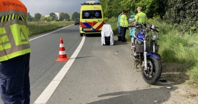 motorrijder gewond bij ongeval op A37