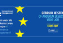 Gemeenteraad moedigt aan om te stemmen voor de Europese Verkiezingen op 6 juni 2024