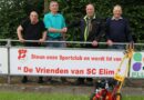 Vrienden SC Elim sponsort Vrijdagklusjesteam.