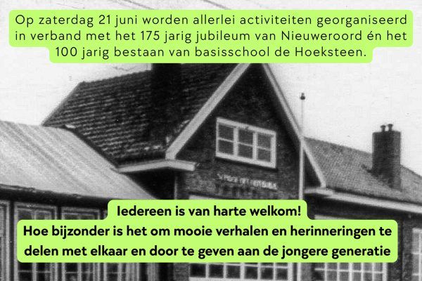 Dorpsreünie Nieuweroord op 21 juni