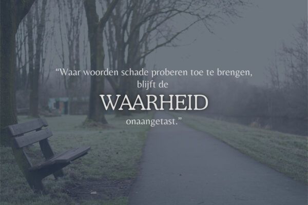 Feiten boven geruchten: tijd voor opheldering en transparantie