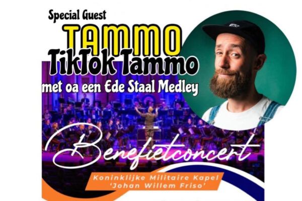 Rotary Hoogeveen – De Wolden presenteert zaterdag 18 oktober een benefietconcert met KMK Johan Willem Friso
