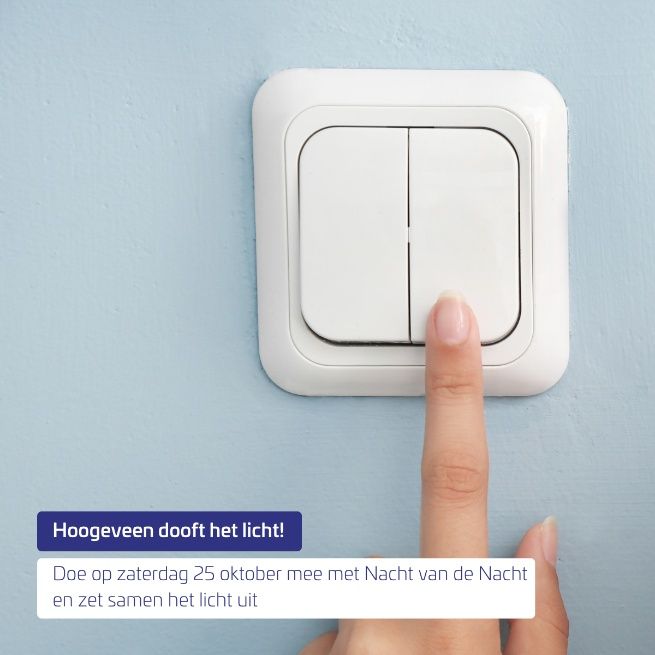 Hoogeveen dooft het licht op 25 oktober