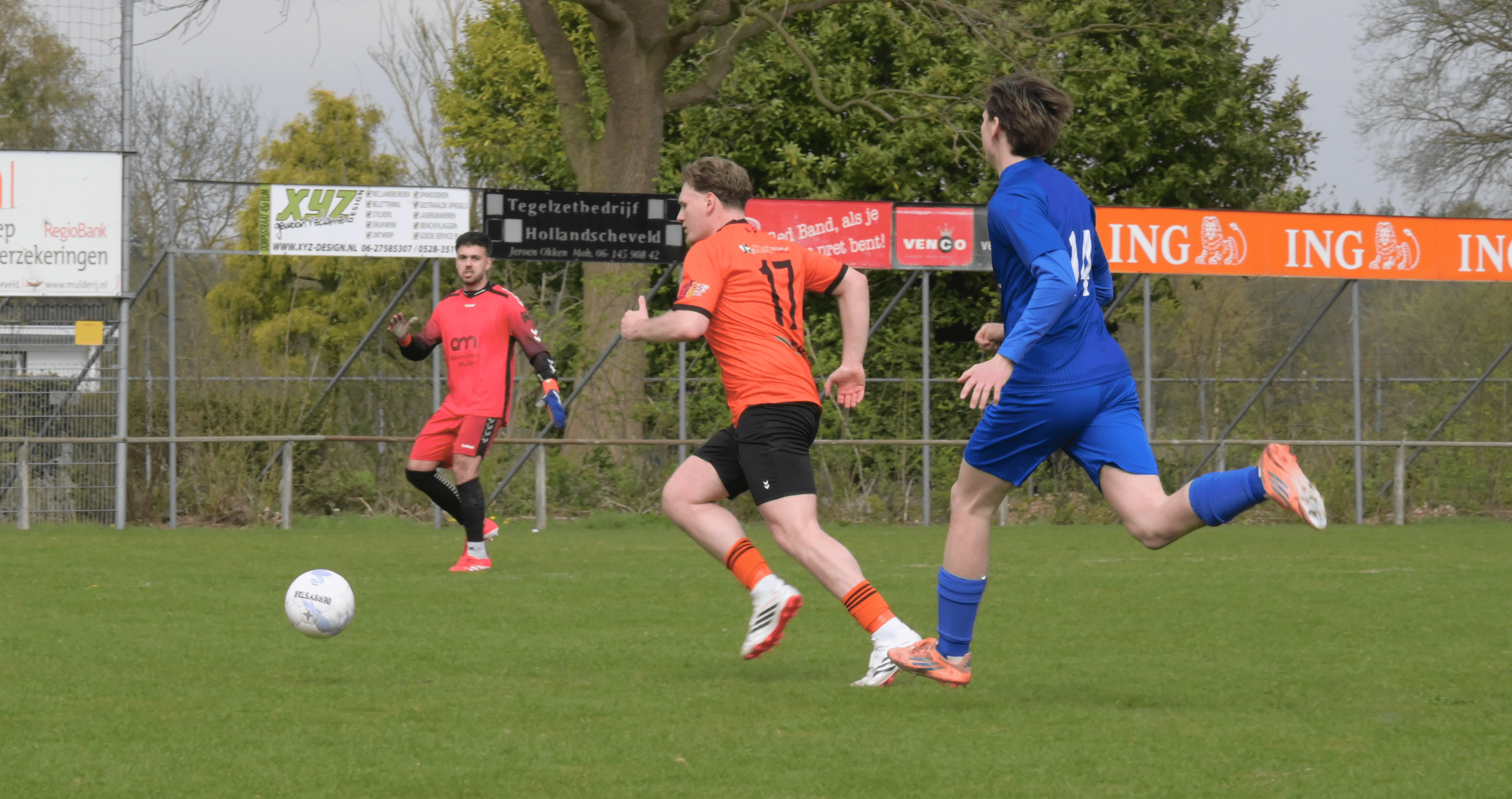 Hollandscheveld pakt punt tegen Nagele