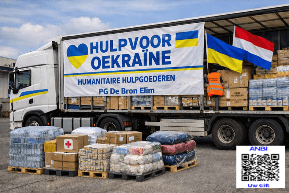 Hartverwarmende actie van PG De Bron Elim helpt Oekraïne verder