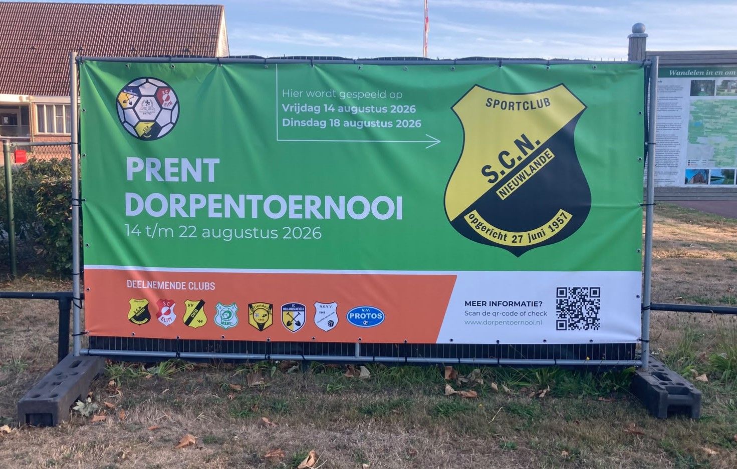 Prent Dorpentoernooi maakt zich op voor de aftrap